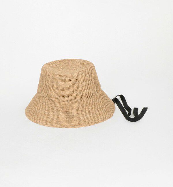 UNITED ARROWS「ラフィア/リボン ハット UV」|ハット|