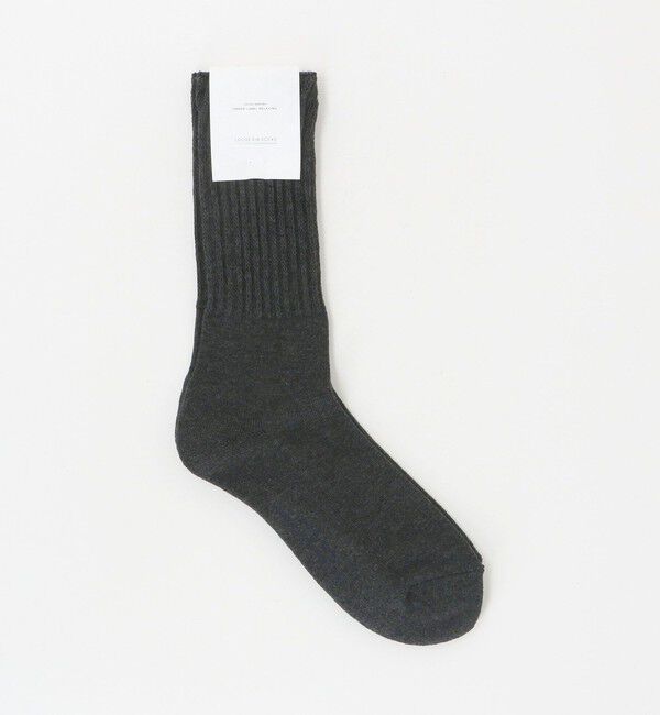 UNITED ARROWS green label relaxing「GLR ルーズ ソックス」|ソックス|DK.GRAY