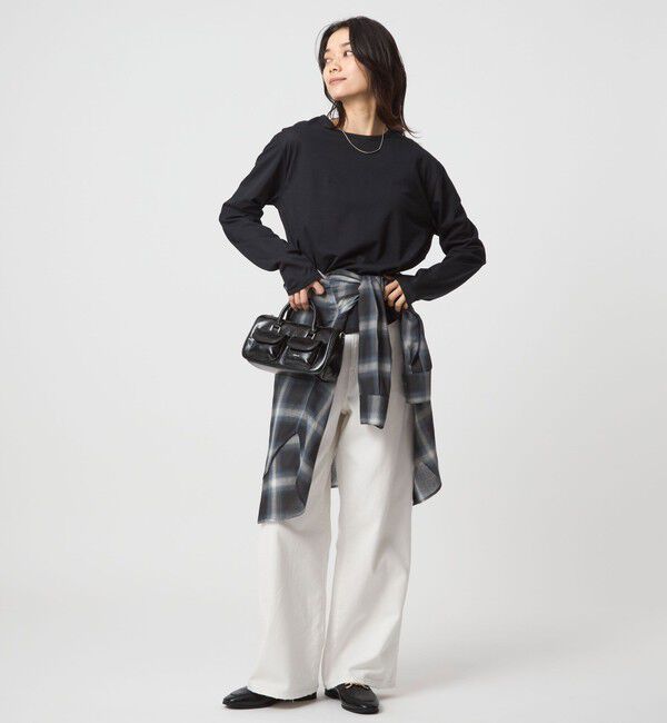 UNITED ARROWS green label relaxing「シアー ロングスリーブ Tシャツ」|Tシャツ・カットソー|