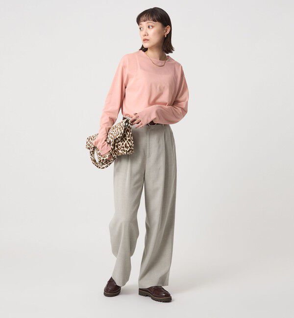 UNITED ARROWS green label relaxing「シアー ロングスリーブ Tシャツ」|Tシャツ・カットソー|