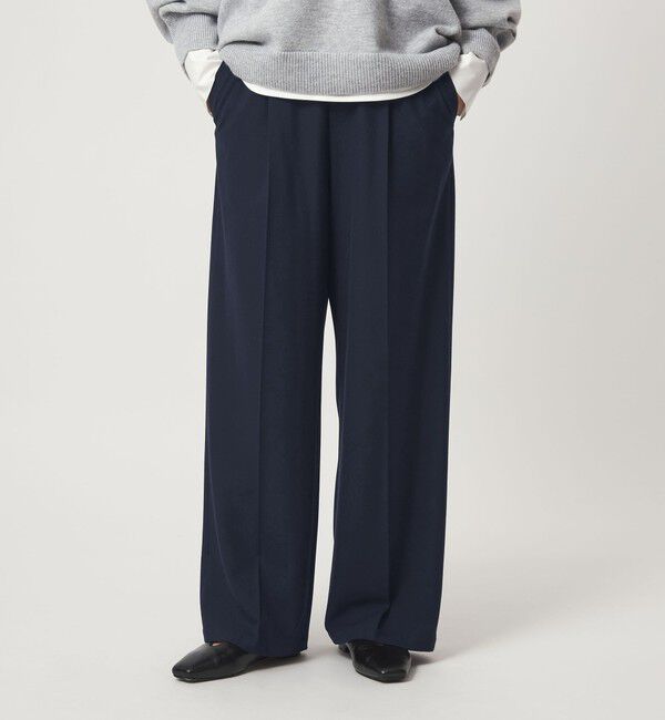 UNITED ARROWS green label relaxing「【WEB限定】＜at ease＞オルマイ ワイド パンツ マシンウォッシャブル ストレッチ 帯電防止」|その他|