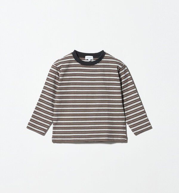 UNITED ARROWS green label relaxing「マルチボーダー ロングスリーブ Tシャツ / キッズ  100cm-160cm」|Tシャツ・カットソー|MD.BROWN