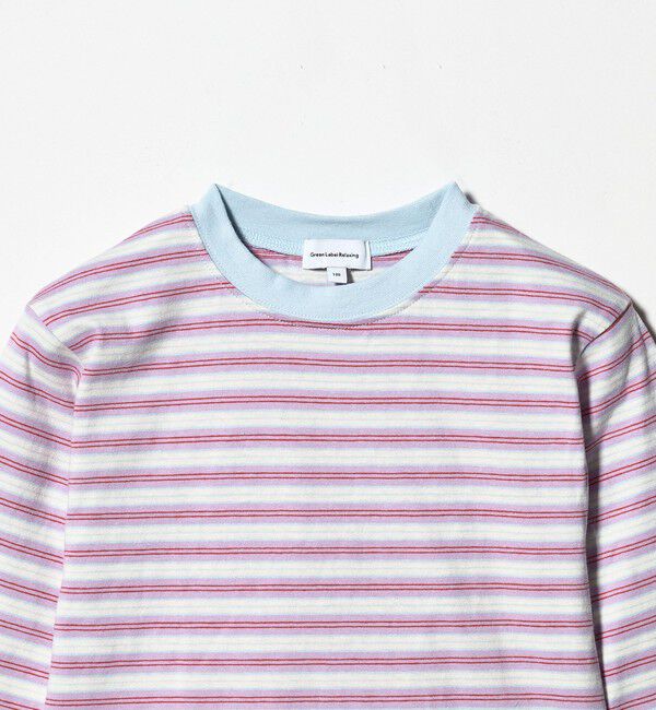 UNITED ARROWS green label relaxing「マルチボーダー ロングスリーブ Tシャツ / キッズ  100cm-160cm」|Tシャツ・カットソー|