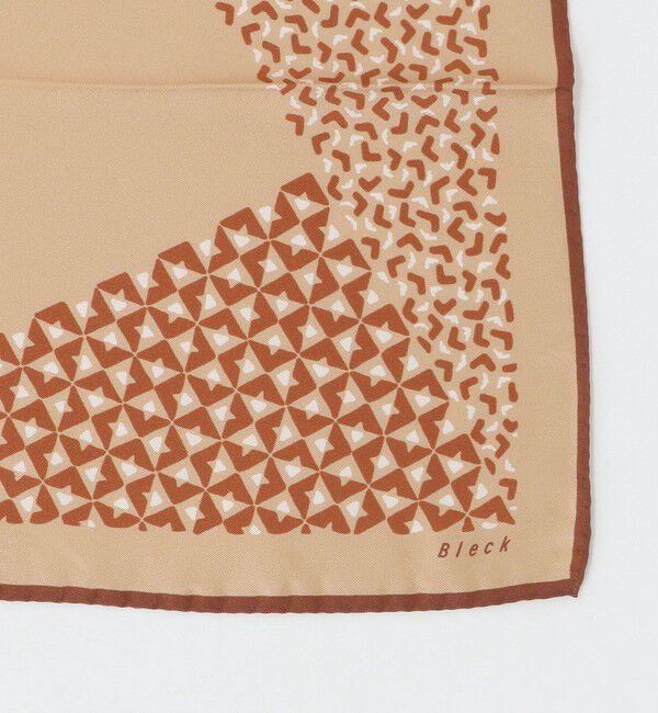UNITED ARROWS green label relaxing「＜Bleck＞ジオメトリック ツイル ポケットチーフ」|バンダナ・スカーフ|