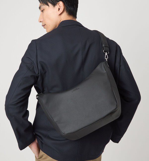 UNITED ARROWS green label relaxing「シボ レザーライク 2WAY ショルダーバッグ」|ショルダー・メッセンジャー|