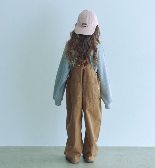 UNITED ARROWS green label relaxing「バレル サロペット / キッズ  120cm-160cm」|ワンピース|MD.BROWN