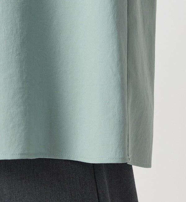 UNITED ARROWS green label relaxing「ケープ ロングスリーブ ブラウス」|シャツ・ブラウス|