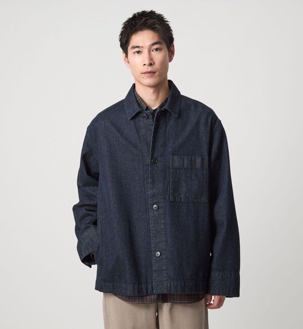 UNITED ARROWS green label relaxing「デニム カバーオール」|ブルゾン・スタジャン|