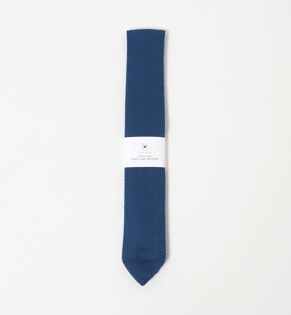 UNITED ARROWS green label relaxing「GLR ポリエステル ウォッシャブル ニット ソリッド ネクタイ ニットタイ」|ネクタイ・蝶ネクタイ|