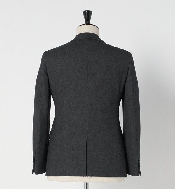 UNITED ARROWS green label relaxing「A+ TWPU バーズアイ 2B スリム ジャケット -ウォッシャブル・ストレッチ-」|テーラードジャケット|