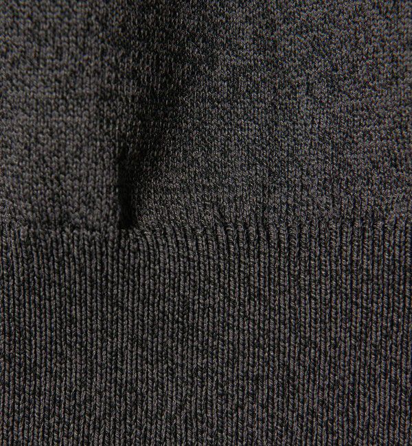 UNITED ARROWS green label relaxing「A+ MOULINE ポリエステル クルーネック ニット -ウォッシャブル-」|ニット・セーター|