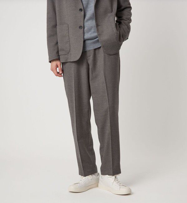 UNITED ARROWS green label relaxing「ウォッシャブル フラノ ツイル ワイド ユーティリティパンツ W2 -ストレッチ-」|その他|