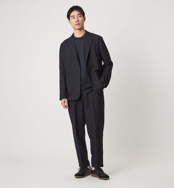UNITED ARROWS green label relaxing「ウォッシャブル フラノ ツイル ワイド ユーティリティパンツ W2 -ストレッチ-」|その他|