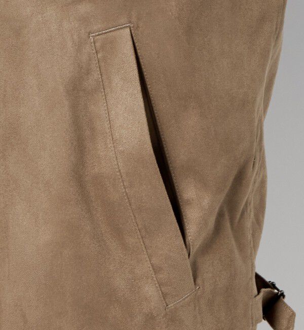 UNITED ARROWS green label relaxing「DC ポリエステル スエードライク ブルゾン」|ブルゾン・スタジャン|