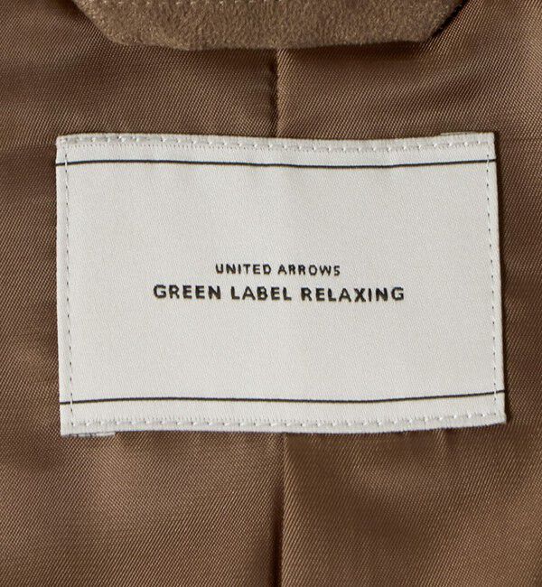 UNITED ARROWS green label relaxing「DC ポリエステル スエードライク ブルゾン」|ブルゾン・スタジャン|