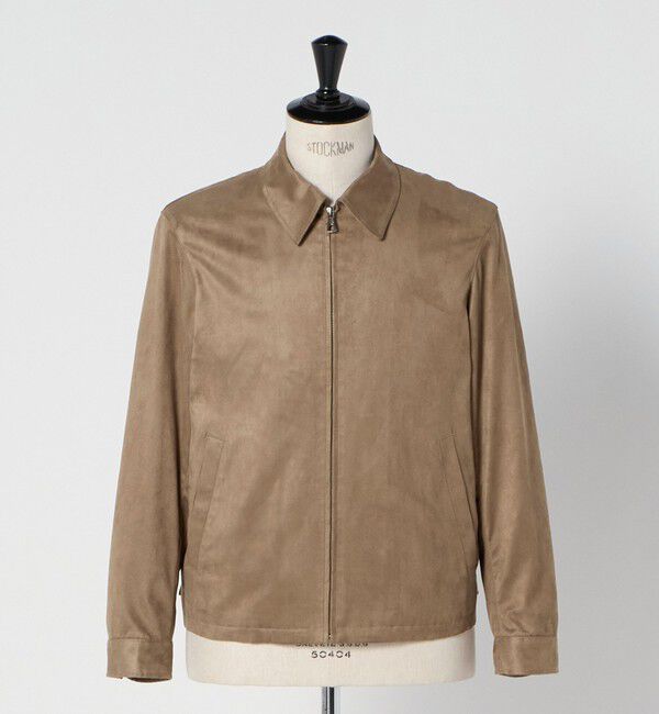 UNITED ARROWS green label relaxing「DC ポリエステル スエードライク ブルゾン」|ブルゾン・スタジャン|