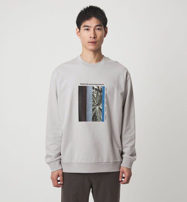 UNITED ARROWS green label relaxing「＜Phospho Graphica＞フレンチ ロングスリーブ Tシャツ スウェット」|スウェット・ジャージ|