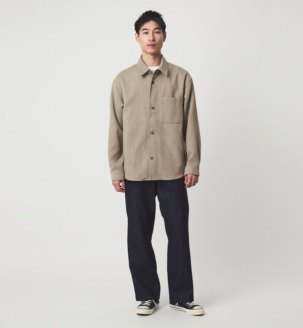 UNITED ARROWS green label relaxing「ツイードライク CPO ジャケット」|シャツ・ブラウス|