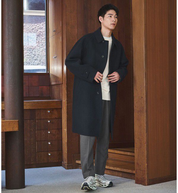 UNITED ARROWS green label relaxing「SENTDALE WOOL ステンカラーコート」|ステンカラーコート|