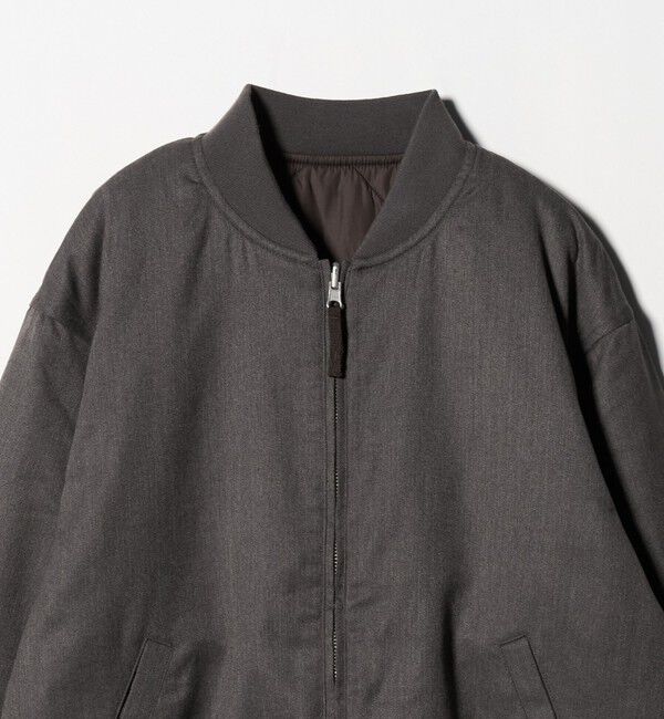 UNITED ARROWS green label relaxing「パデッド リバーシブル ジップ ブルゾン」|ブルゾン・スタジャン|