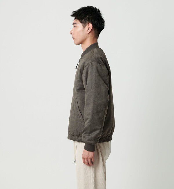 UNITED ARROWS green label relaxing「パデッド リバーシブル ジップ ブルゾン」|ブルゾン・スタジャン|