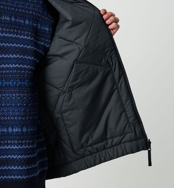 UNITED ARROWS green label relaxing「パデッド リバーシブル ジップ ブルゾン」|ブルゾン・スタジャン|