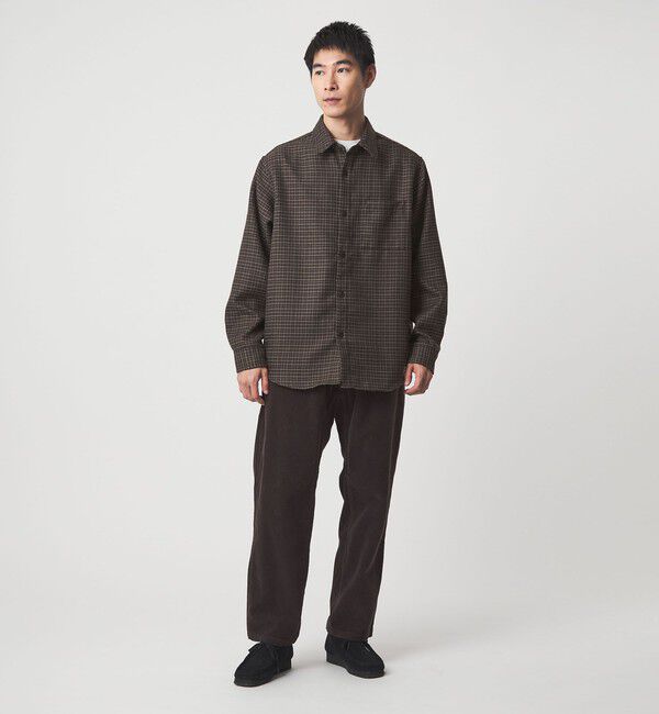 UNITED ARROWS green label relaxing「ブークレ チェック ジャストルーズ シャツ」|シャツ・ブラウス|