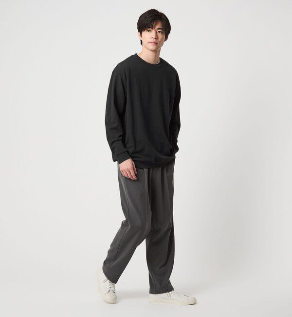 UNITED ARROWS green label relaxing「ディペンド インレイ クルーネック カットソー」|Tシャツ・カットソー|