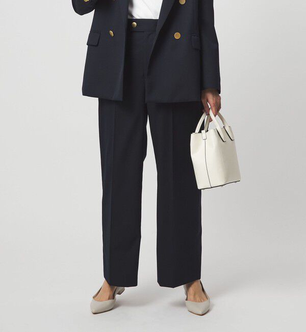 UNITED ARROWS green label relaxing「［size SHORT/TALLあり］Greed グリード ストレート パンツ ウォッシャブル」|スラックス|