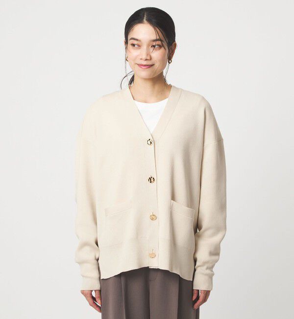 UNITED ARROWS green label relaxing「パフニット カーディガン ウォッシャブル」|カーディガン|