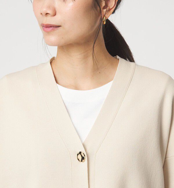 UNITED ARROWS green label relaxing「パフニット カーディガン ウォッシャブル」|カーディガン|