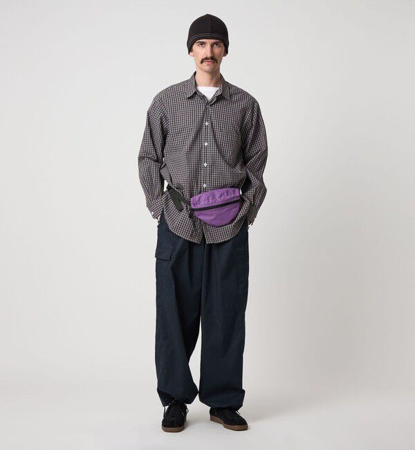 STEVEN ALAN「＜Steven Alan＞ スモーキー チェック リバースシーム シャツ LOOSE」|シャツ・ブラウス|