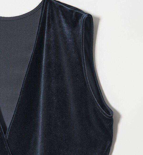 STEVEN ALAN「＜Steven Alan＞ベロア カシュクール ベスト」|ベスト・ジレ|