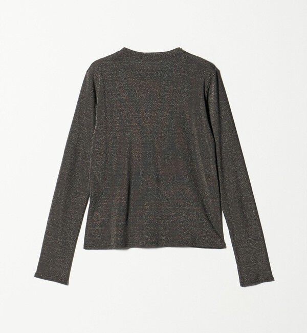 STEVEN ALAN「＜Steven Alan＞ラメ ジャージー ロングスリーブ プルオーバー」|Tシャツ・カットソー|