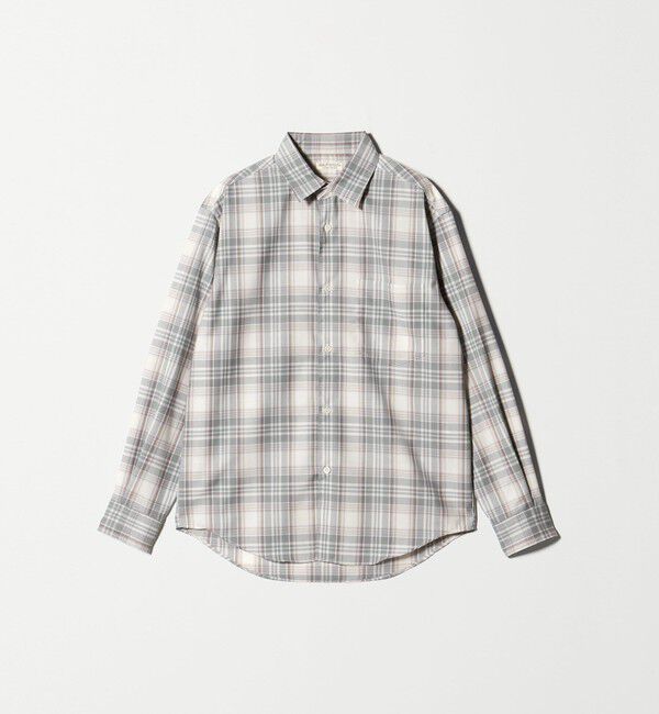 BEAUTY&YOUTH UNITED ARROWS「尾州 TW チェック レギュラーシャツ  FORM TAPERD型 ウォッシャブル MADE IN JAPAN」|シャツ・ブラウス|