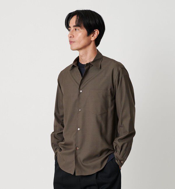 BEAUTY&YOUTH UNITED ARROWS「尾州 TW レギュラー シャツ FORM TAPERD型  ウォッシャブル MADE IN JAPAN」|シャツ・ブラウス|