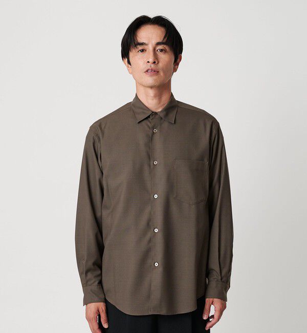 BEAUTY&YOUTH UNITED ARROWS「尾州 TW レギュラー シャツ FORM TAPERD型  ウォッシャブル MADE IN JAPAN」|シャツ・ブラウス|