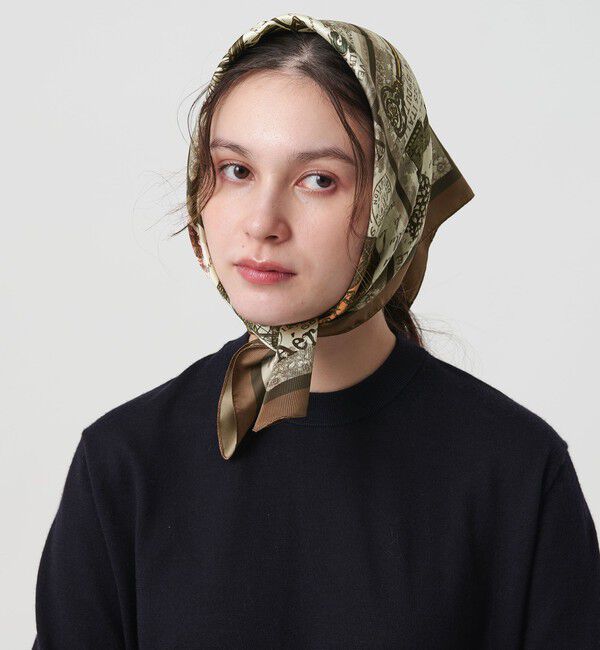 BEAUTY&YOUTH UNITED ARROWS「＜AULENTTI＞ヴィンテージ プリント スカーフ」|バンダナ・スカーフ|