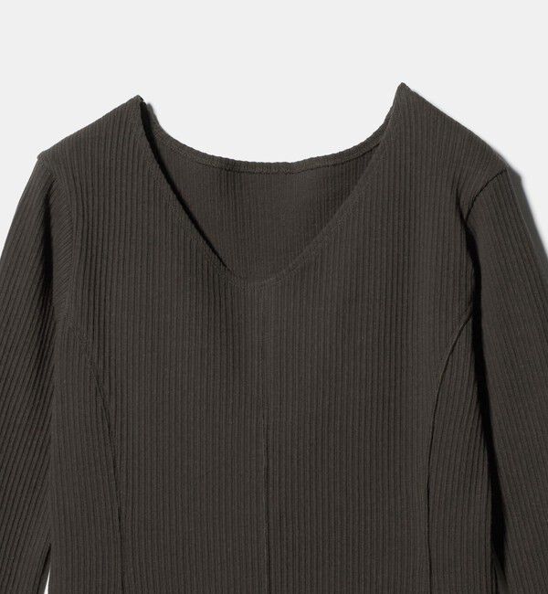 BEAUTY&YOUTH UNITED ARROWS「コットンリブ ワンピース 2WAY」|ワンピース|