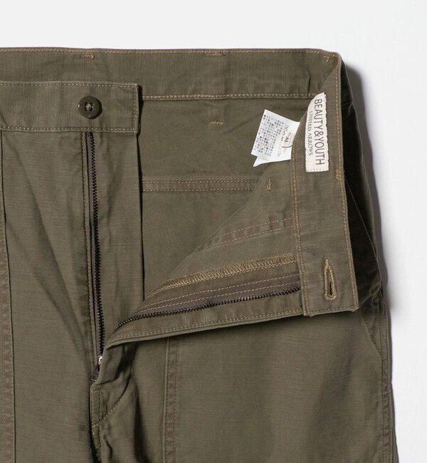 BEAUTY&YOUTH UNITED ARROWS「バック サテン ベイカー パンツ」|チノ|