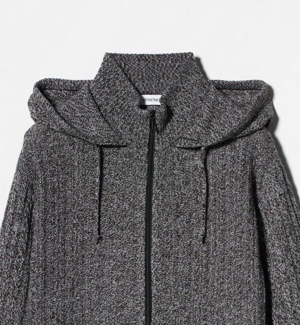 ATTISESSION「＜ATTISESSION＞ケーブル ジップ フーディー トップス」|カーディガン|