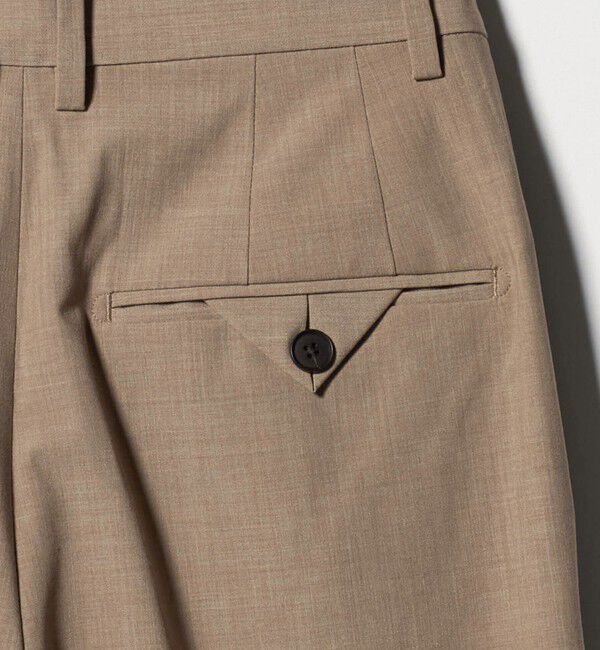 BEAUTY&YOUTH UNITED ARROWS「 へムリボン パンツ ウォッシャブル」|スラックス|