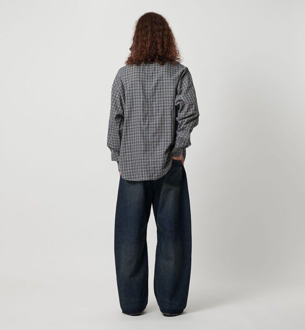 MONKEY TIME「デニム カーブ パンツ」|チノ|