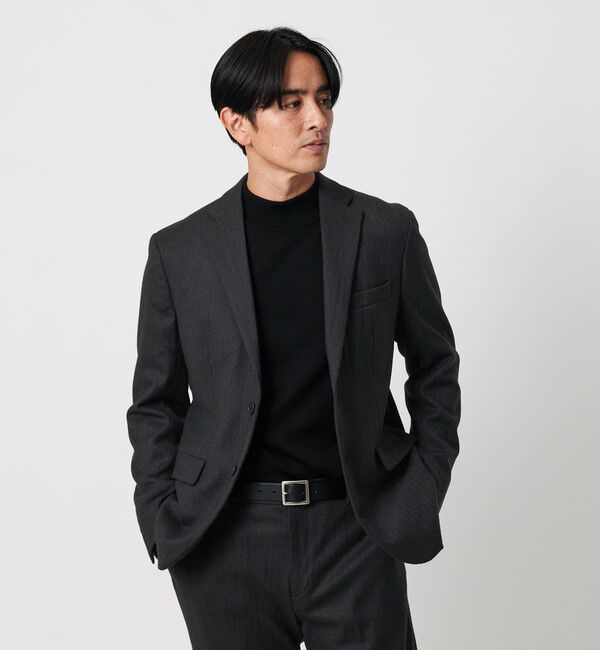 BEAUTY&YOUTH UNITED ARROWS「ストレッチ サキソニー 2B ジャケット セットアップ対応」|テーラードジャケット|