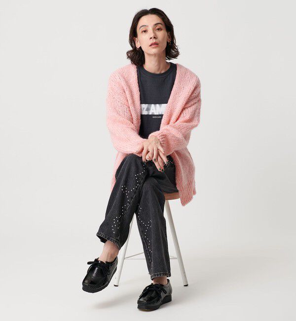 BEAUTY&YOUTH UNITED ARROWS「【別注】＜TRICOTS JEAN MARC＞ミドルゲージ ノーボタンカーディガン」|カーディガン|