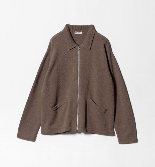 BEAUTY&YOUTH UNITED ARROWS「スラビー ポロニット ジャケット」|カーディガン|