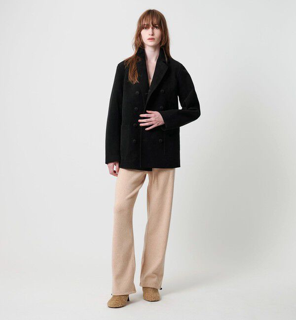 ATTISESSION「＜ATTISESSION＞スエードライク ボンディング Pコート」|その他|