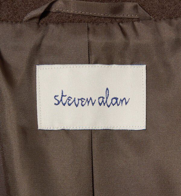 STEVEN ALAN「＜Steven Alan＞ウール カシミヤ テント ロング コート」|ステンカラーコート|
