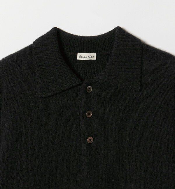 STEVEN ALAN「＜Steven Alan＞ウール カシミヤ ポロニット」|ニット・セーター|