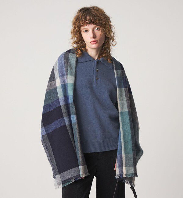 STEVEN ALAN「＜Steven Alan＞ウール カシミヤ ポロニット」|ニット・セーター|